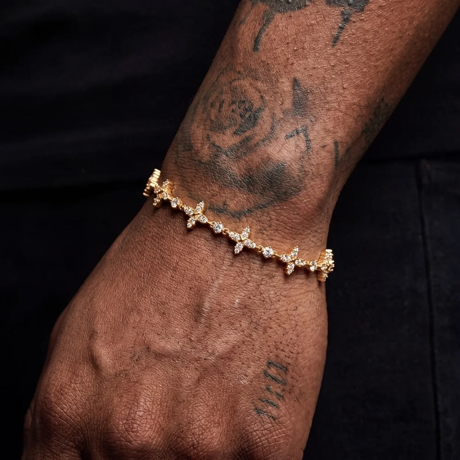 Bracciale Tennis Celestial Flower