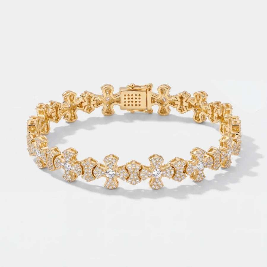 Bracciale Eternity Croce Sovereign