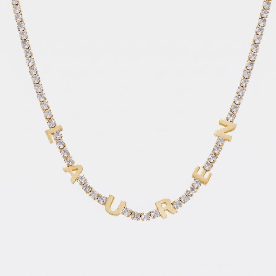 Initial Necklaces