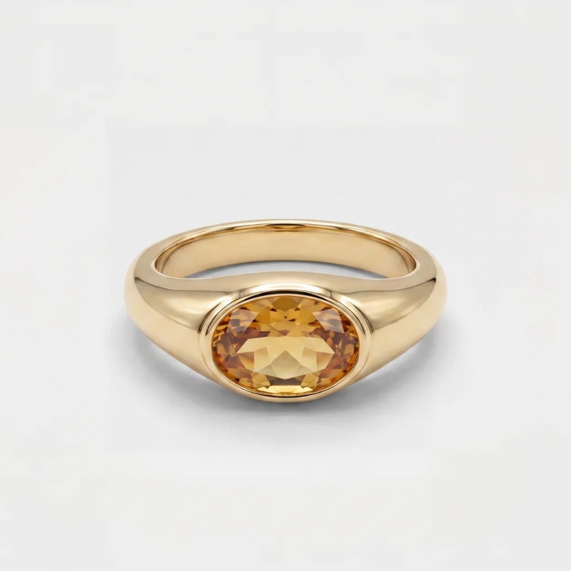 Anello Citrino