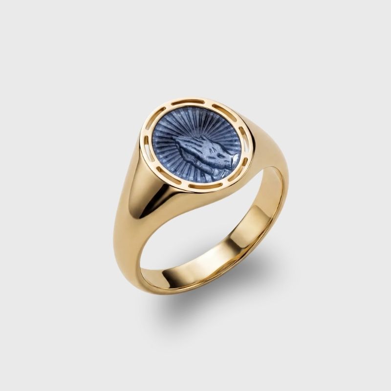 Anello Smeraldo Laterale