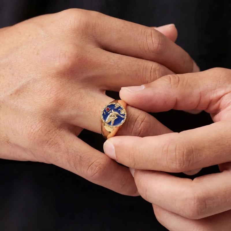 Anello Uccello Imperiale