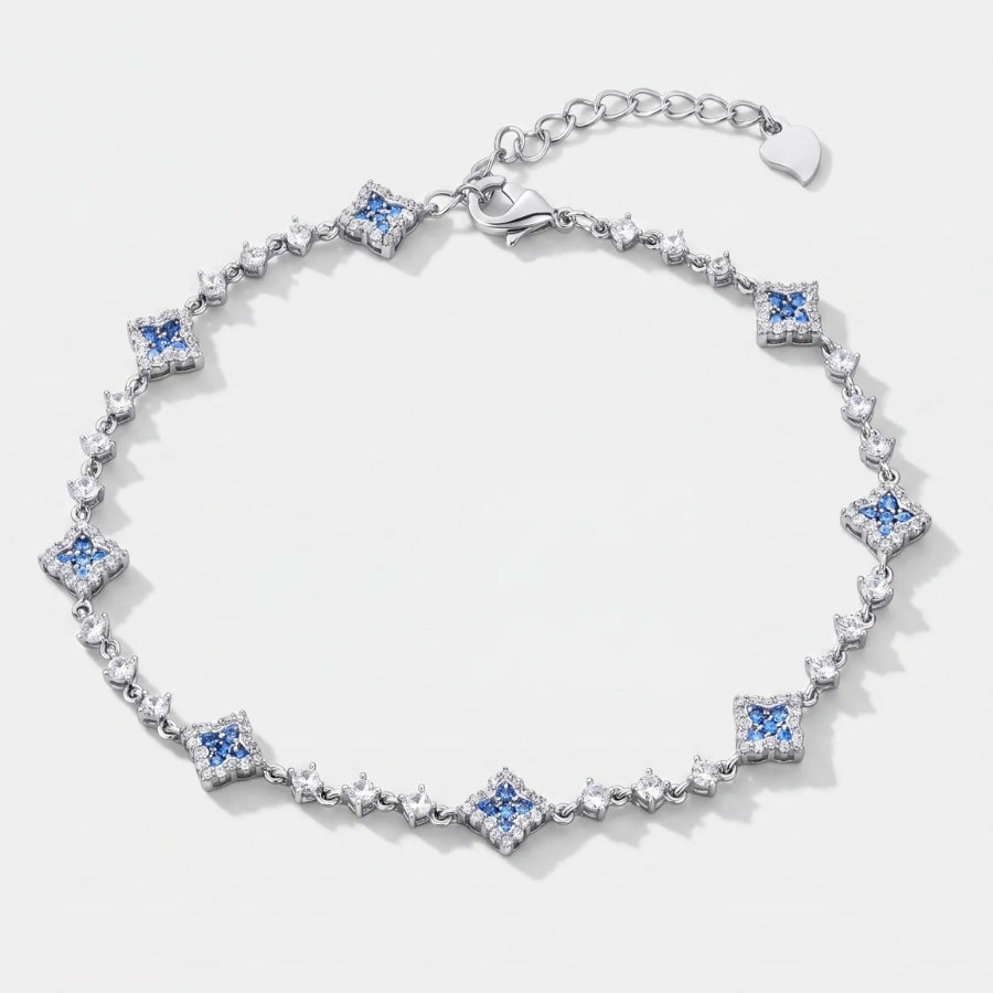 Bracciale Tennis Azure Crest