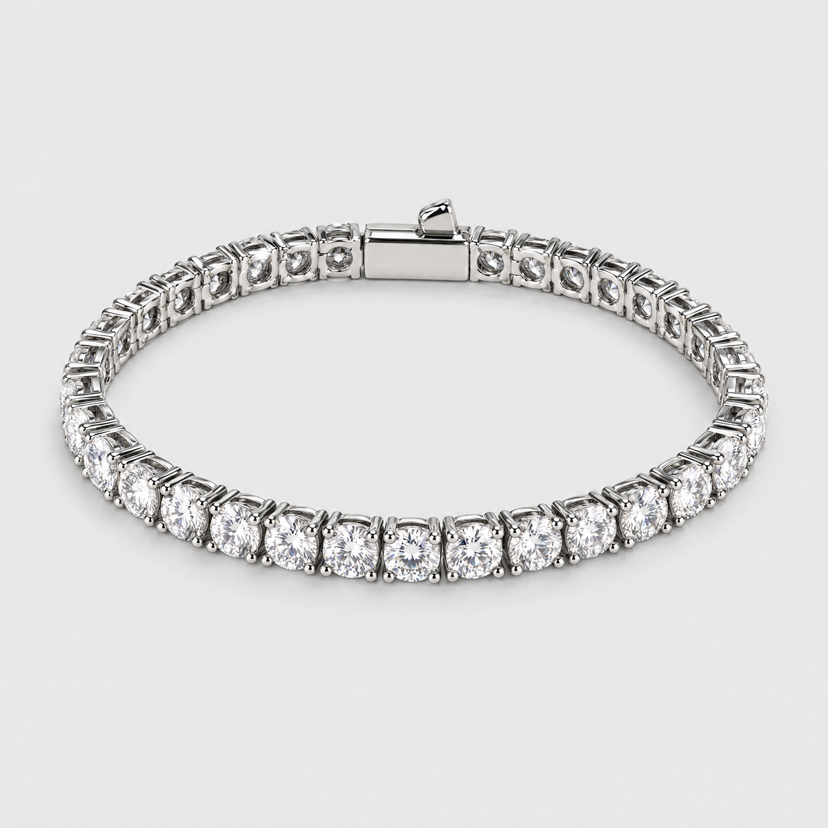 Tennis Bracelet - 5mm - White