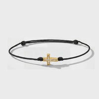 Bracciale Tennis Cordone Croce