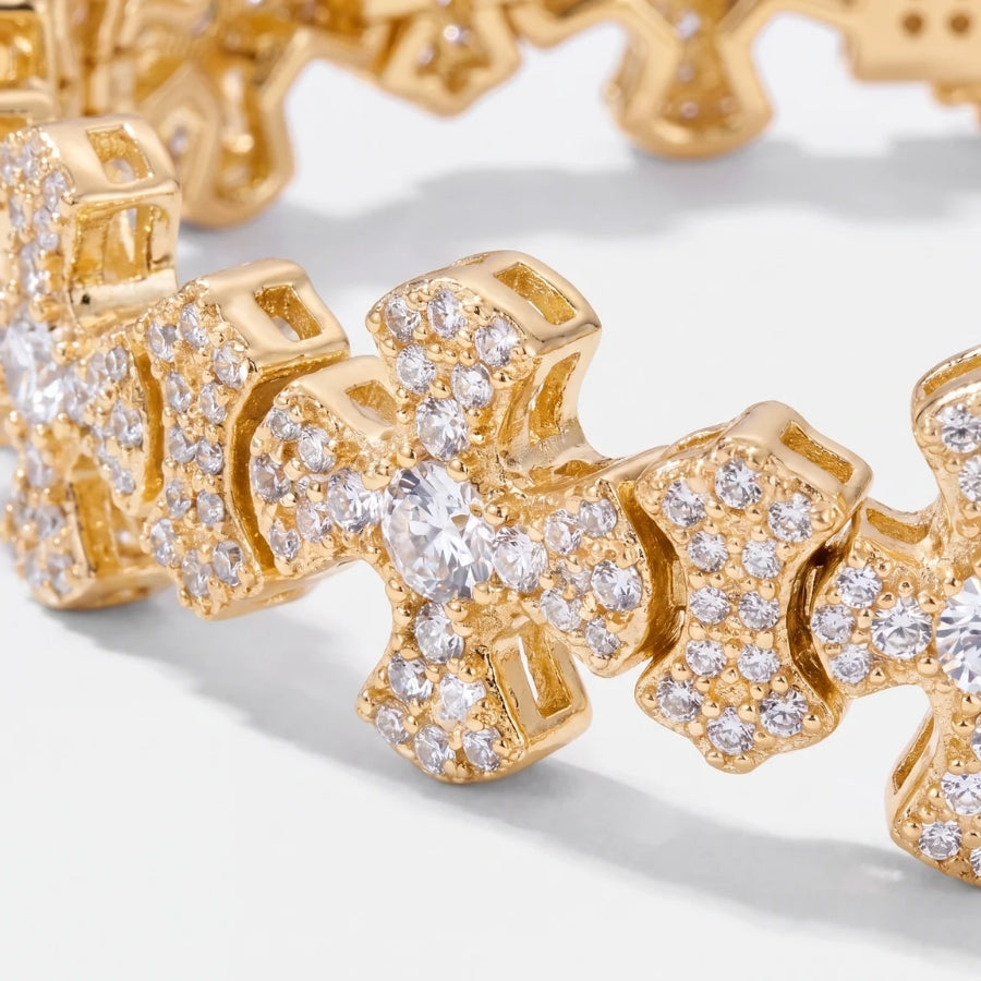 Bracciale Eternity Croce Sovereign